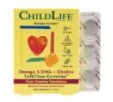 ChildLife Essentials Omega3 DHA +Choline SoftChew  Gummies