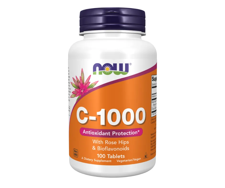 [733739006851] NOW Foods C-1000 RH SR 100 TABS