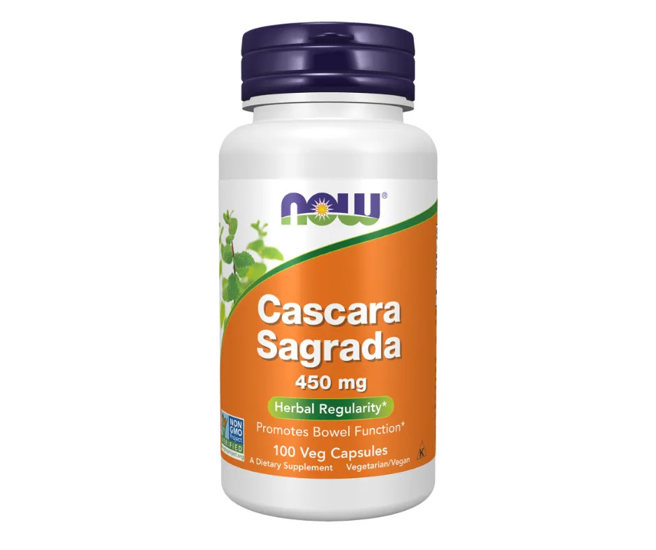 [733739046208] NOW Foods CASCARA SAGRADA 450mg 100 VCAPS