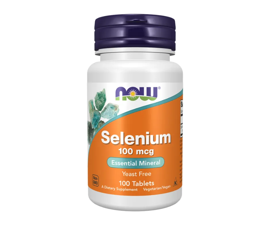 NOW Foods SELENIUM 100mcg 100tabs
