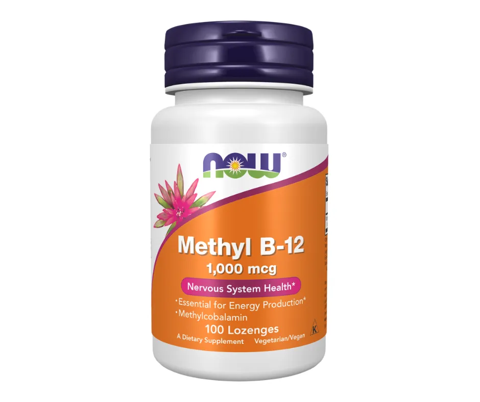 [733739004956] NOW Foods Methyl B-12 1,000 mcg Lozenges