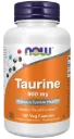 NOW Food Taurine 500 mg Veg Capsules