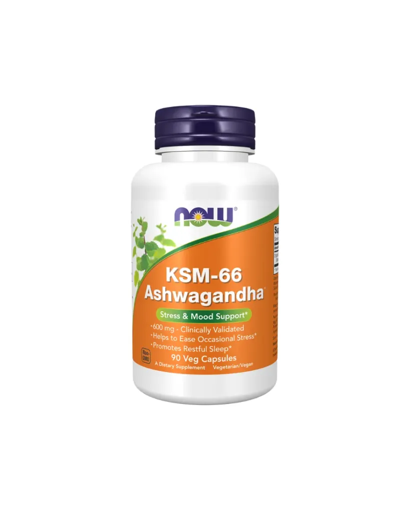 [733739046338] NOW Foods KSM-66 Ashwagandha® Veg Capsules