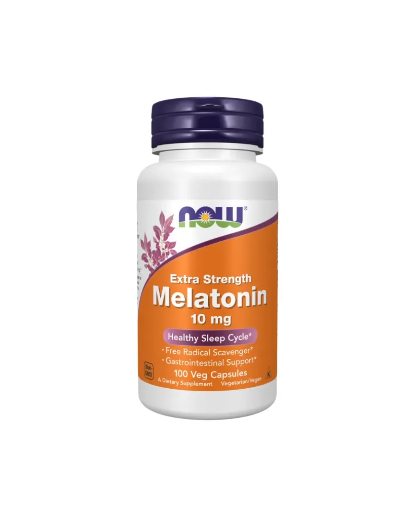 [733739035578] Now Foods Melatonin, Extra Strength 10 mg Veg Capsules