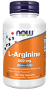 Now Foods L-Arganine 500 mg 100 VegCaps
